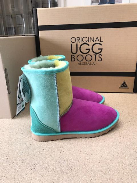 HOT PURPLE TOE KIDS UGG BOOTS