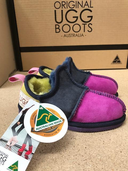 HOT PURPLE TOE MILLY SLIPPERS