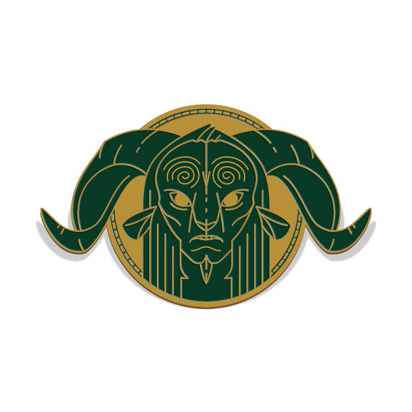 "Faun" Enamel Lapel Pin