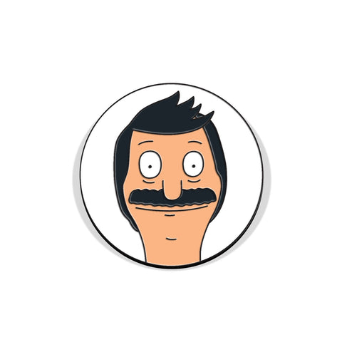 "Bob" Enamel Lapel Pin