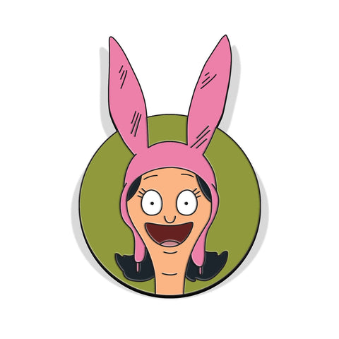 "Louise" Enamel Lapel Pin
