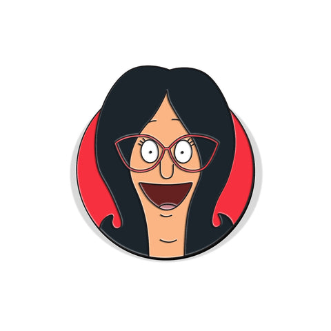"Linda" Enamel Lapel Pin