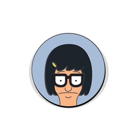 "Tina" Enamel Lapel Pin