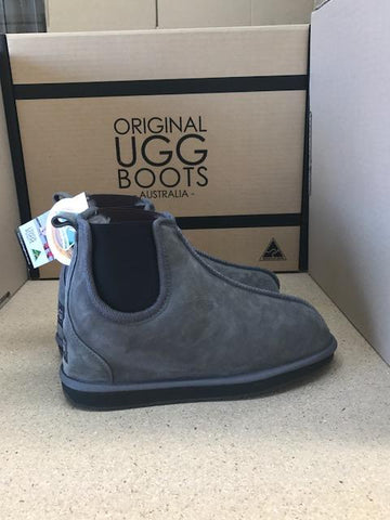 GREY ROCKY UGG BOOTS