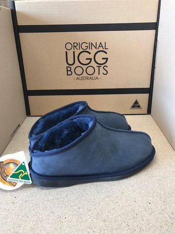 NAVY SPEED BOAT UGG SLIPPERS