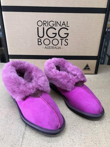 Electric Purple Slippers