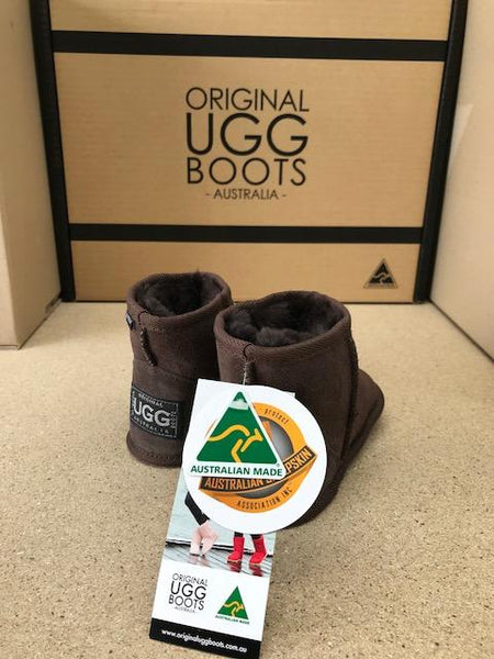 CHOC LISSY BABY BOOTS