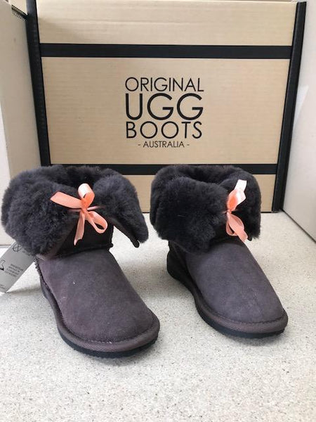 CHOC BOW FROZEN UGG KIDS BOOTS