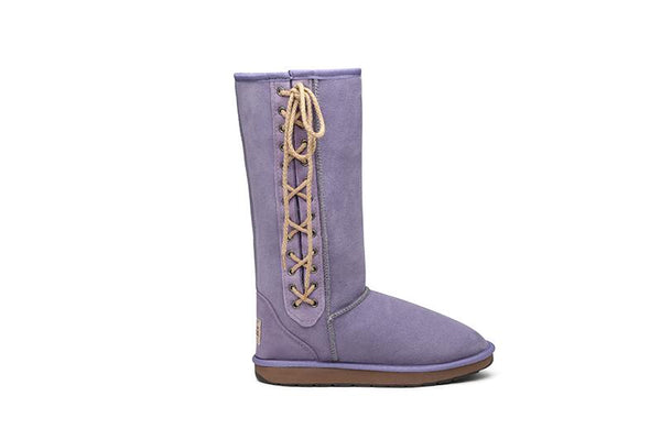 Tall Lace Up UGG Boots - Sale