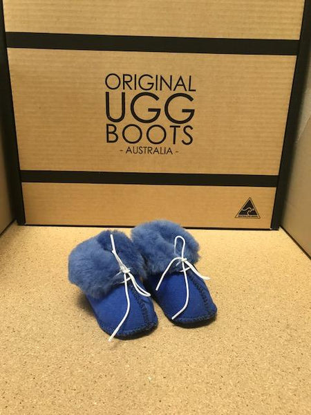 OCEAN BLUE ZOZO BABY UGG BOOTS