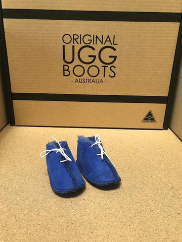 OCEAN BLUE LULLI BABY UGG BOOTS