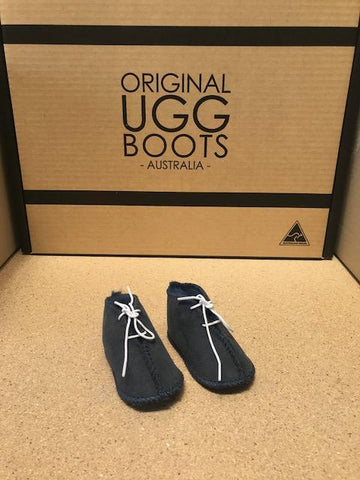 BLACK LULLI BABY UGG BOOTS