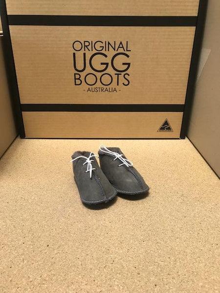 GREY LULLI BABY UGG BOOTS