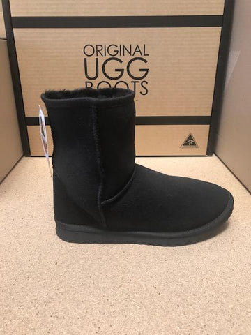 BLACK SHORT UGG BOOTS