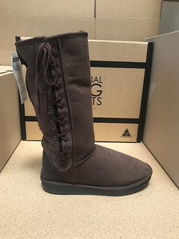 CHOC TALL LACE UP