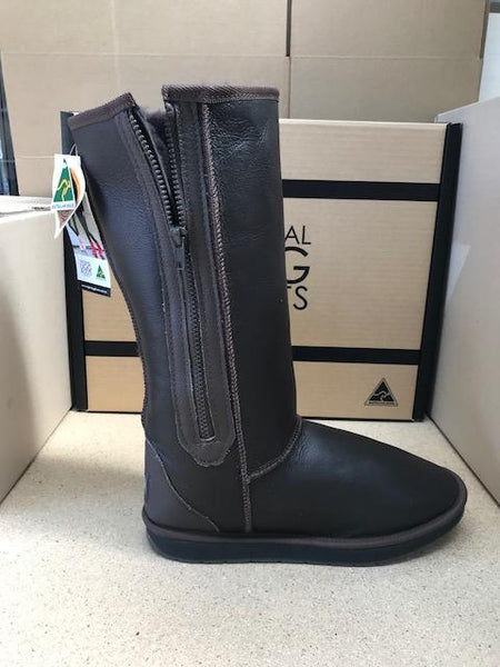 CHOC NAPA TALL ZIP BOOTS