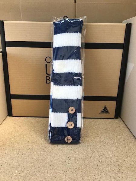 BLUE / WHITE UGG SOCKS