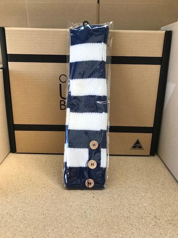 BLUE / WHITE UGG SOCKS