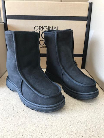 BLACK RUGGED UGG BOOTS