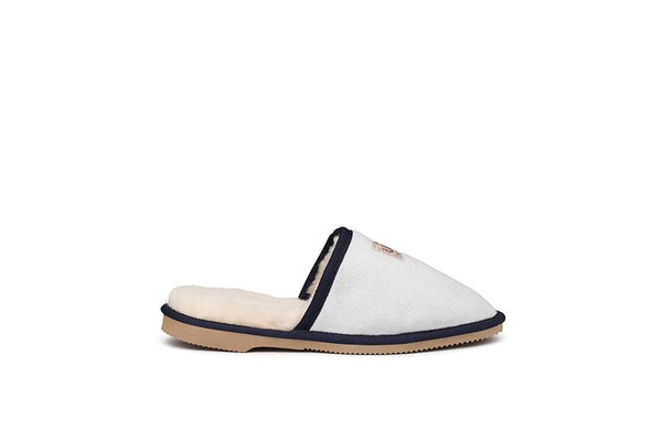 Natural Naki UGG Scuffs - Coloured Trim