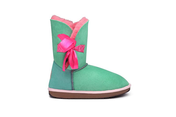 Papaya Betty Bow UGG Boots