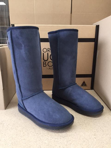 NAVY TALL UGG BOOTS
