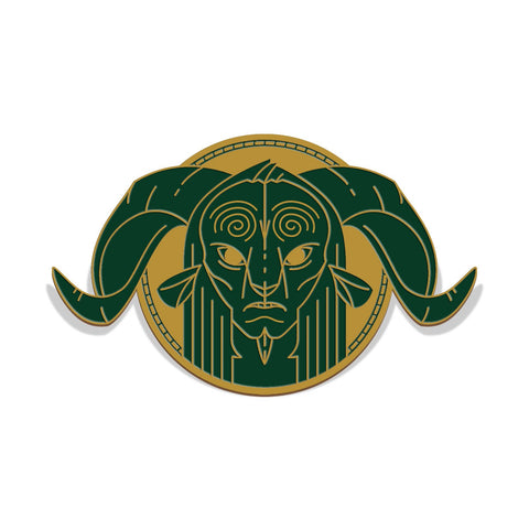 "Faun" Enamel Lapel Pin