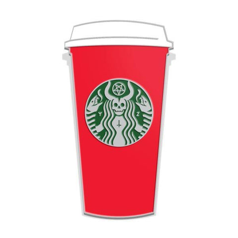 "The Red Cup" Enamel Lapel Pin