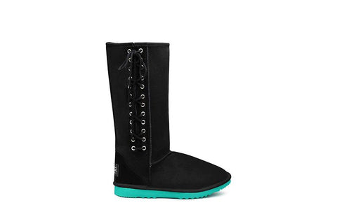 Blaqua Tall Lace Up UGG Boots