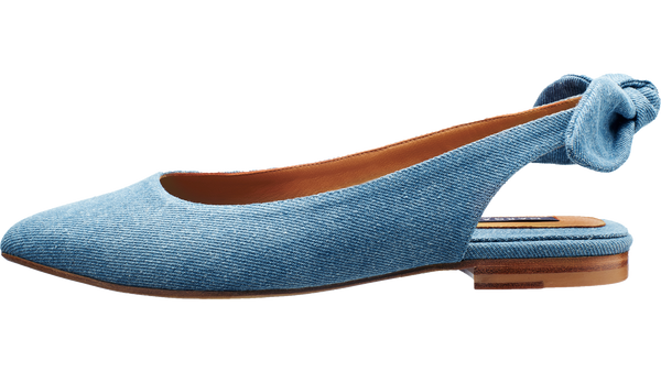The Slingback - Denim