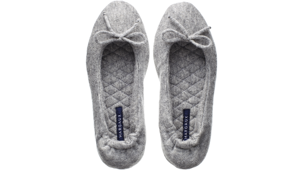 The Cashmere Slipper - Heather