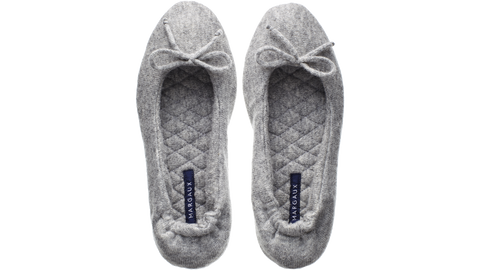 The Cashmere Slipper - Heather