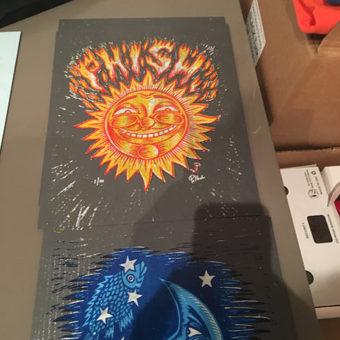 "Sun & Moon" Black