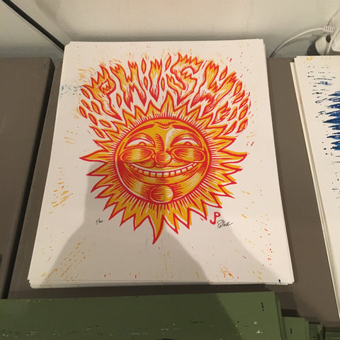 "Sun & Moon" White