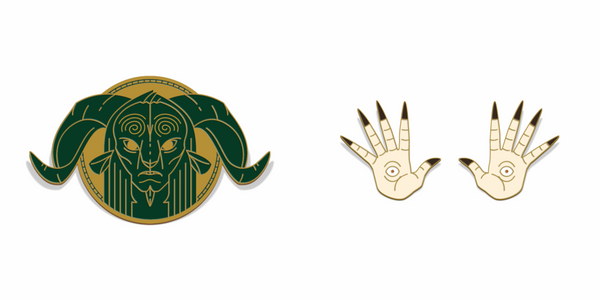 "Pan's Labyrinth" Enamel Lapel Pin SET