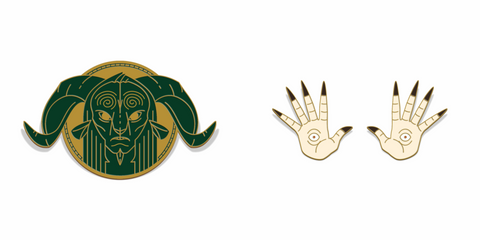 "Pan's Labyrinth" Enamel Lapel Pin SET