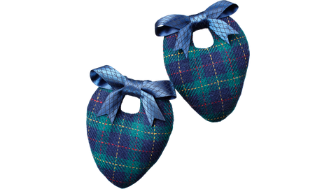 Wool Tartan Shoe Shapers
